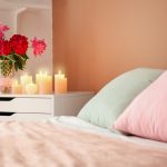 een romantische slaapkamer